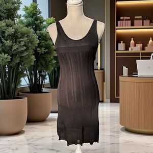 Chanel Black Knit Dress